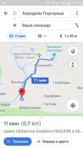 Апартаменты Apartment Helena Airport Подгорица Апартаменты-53